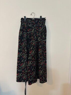 Ciaopanic refined clothing fruit black culottes